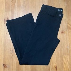 Betabrand Black Bootcut Classic Dress Pant Yoga Pants Size Medium Short Petite